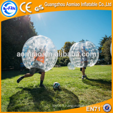 Prix ​​de balle gonflable grandiose de taille humaine, ballon à bulles pour les ventes